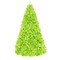 Best Choice Products Artificial Christmas Tree, Premium Unlit Pine Design, Dense Branches w/Easy Assembly - Lime Green